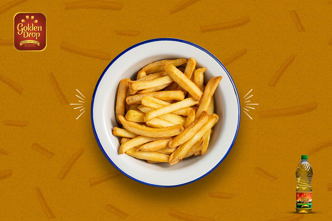 Slow-Fried French Fries
